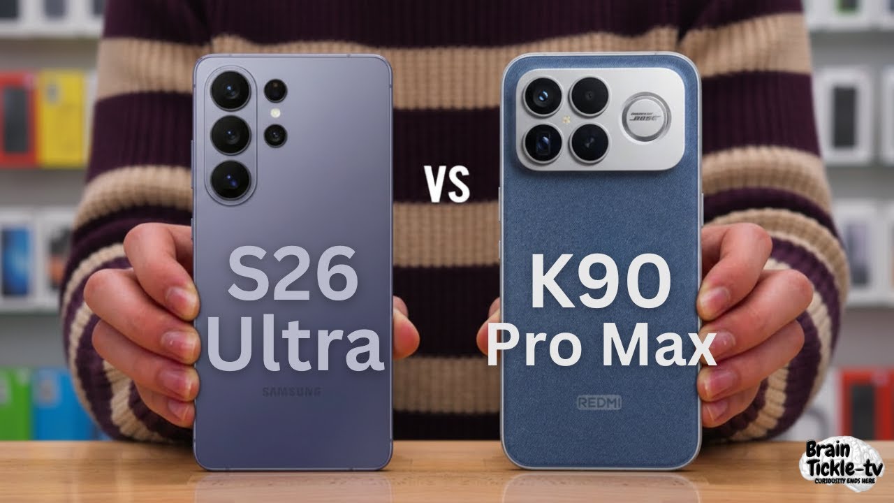 Samsung Galaxy S26 Ultra vs Xiaomi Redmi K90 Pro Max (2026)