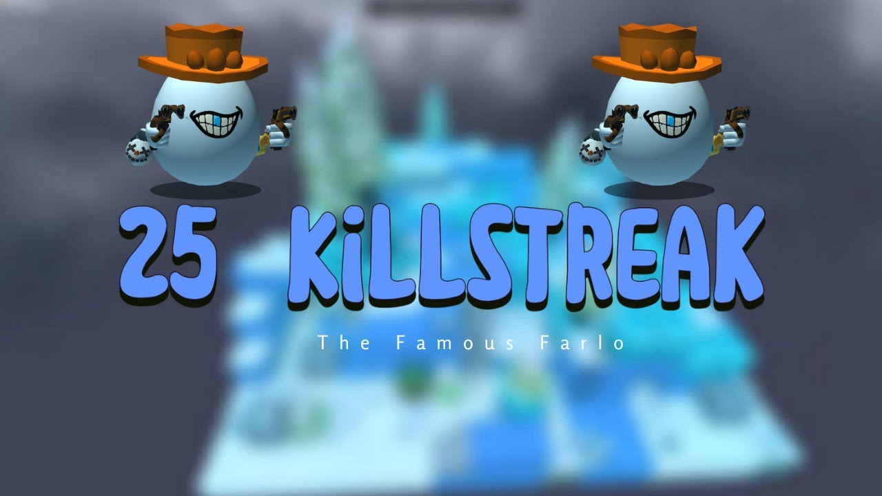 25 Killstreak in Shell Shockers!