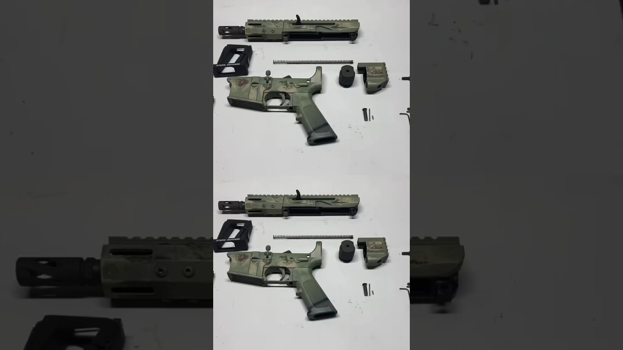 Bear Creek Arsenal Bufferless 9mm Install #shorts #bearcreek #9mm #ar15 #ar9