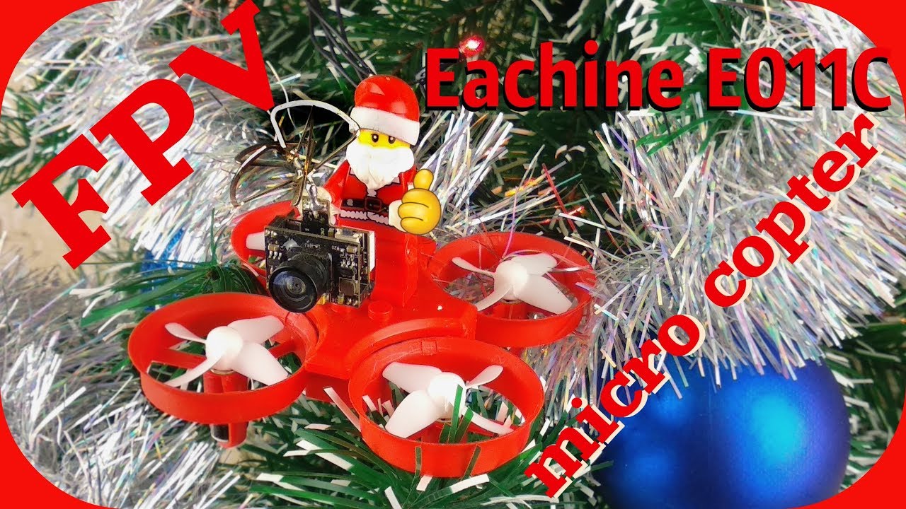 Eachine E011C Отличный квадрик для тюнинга в FPV microcopter!