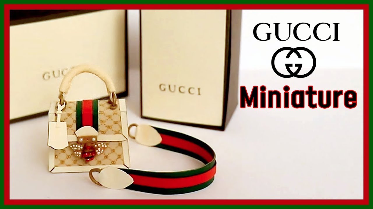 How to make Gucci purse for your doll [Jina House #4]