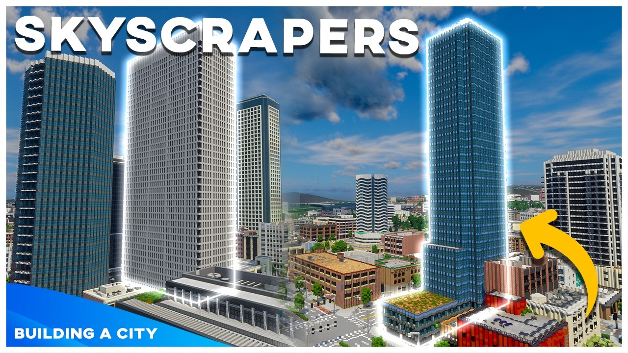 New Skyscrapers! - Building A City #165 [Minecraft Timelapse]