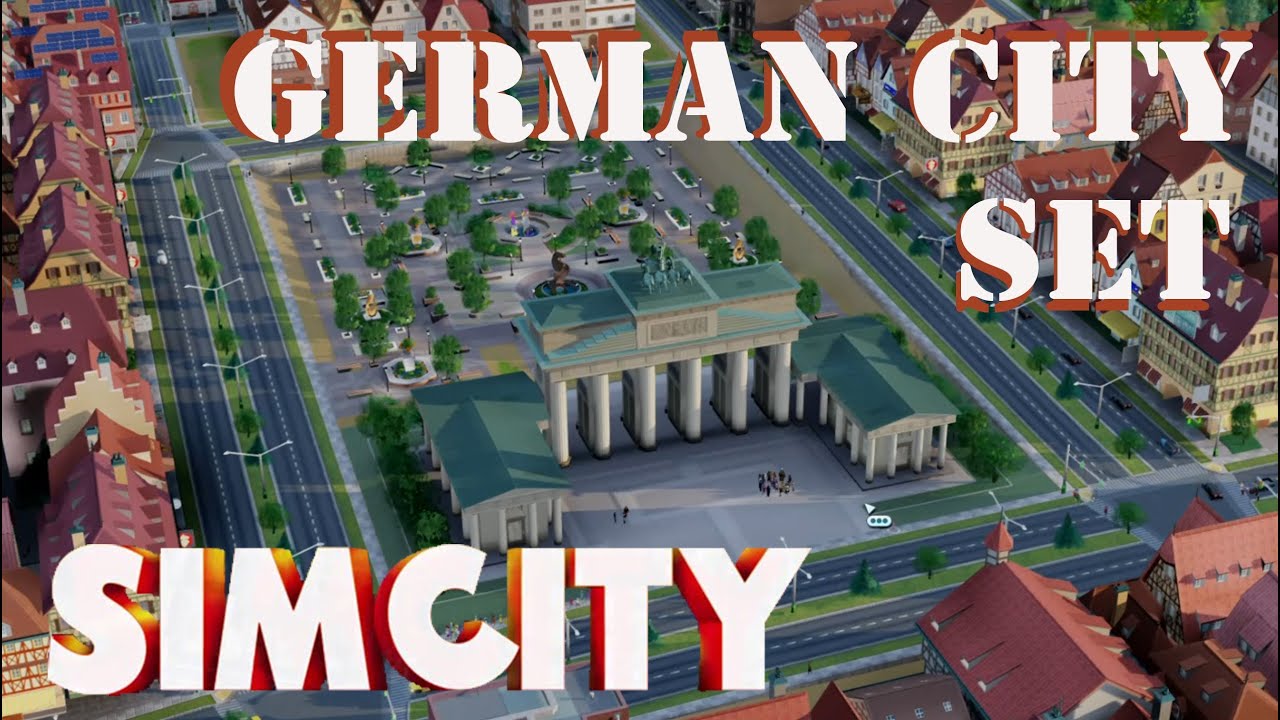 Simcity - German City Set DLC