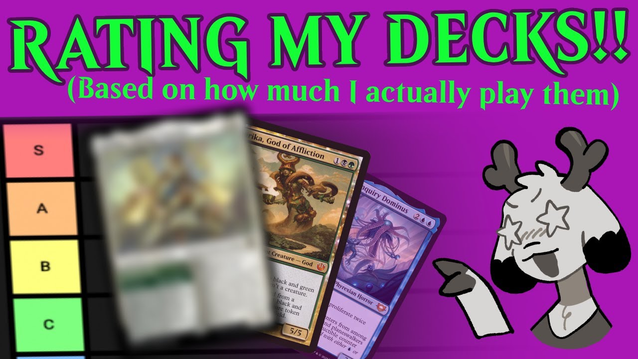 Ranking My Commanders (By How Often I Play Them)