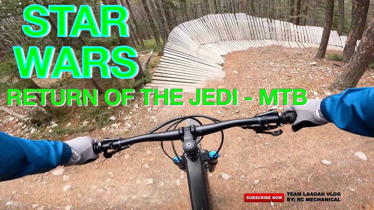 Star Wars: Return of the Jedi | Mountain Bike Trail in Banff Alberta Canada