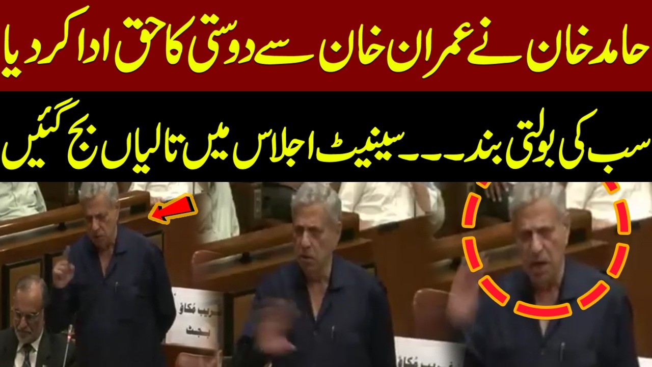 Hamid Khan Stands Firm for Imran Khan | Powerful Speech Wins Applause |  Pakistan News