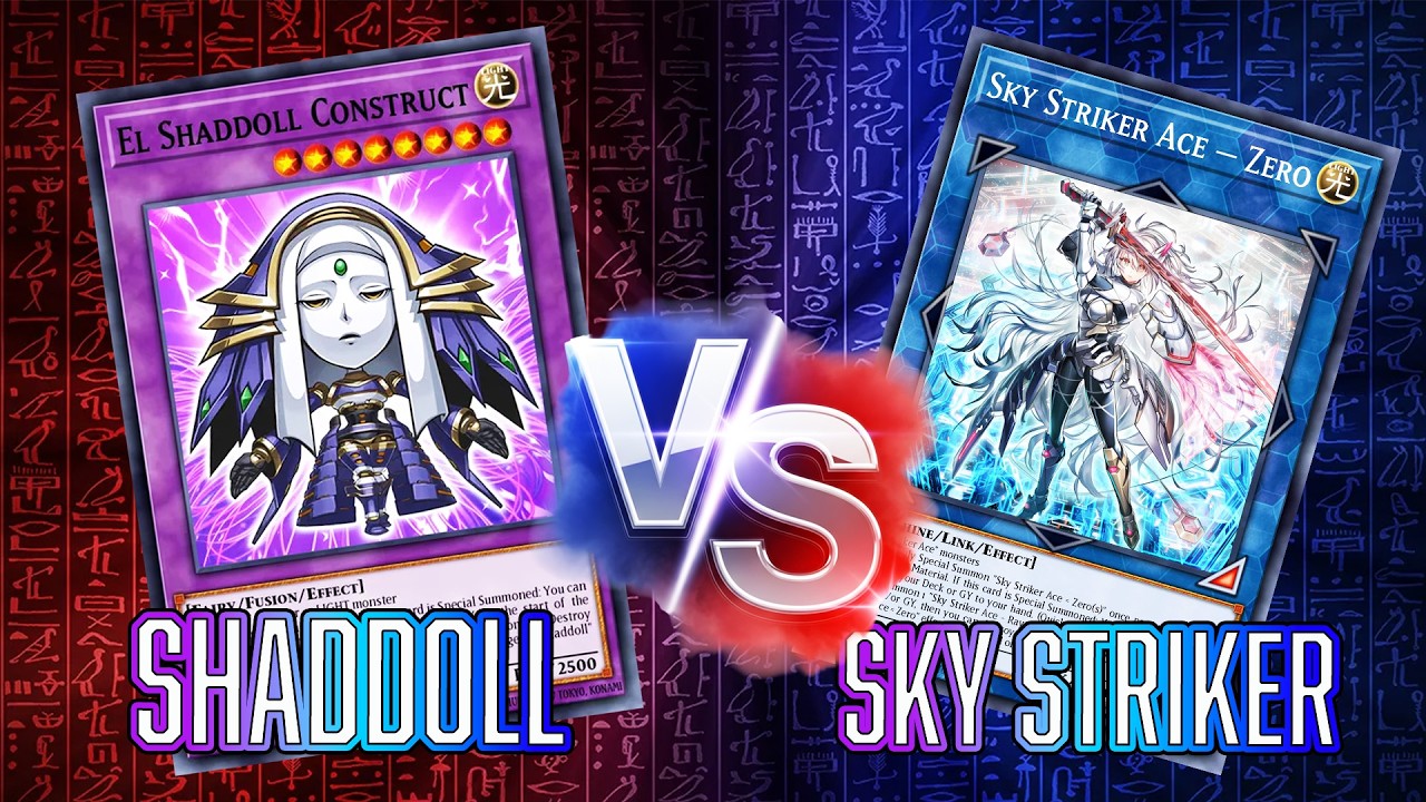 Yu-Gi-Oh! Shaddoll VS Sky Striker - Live Duel