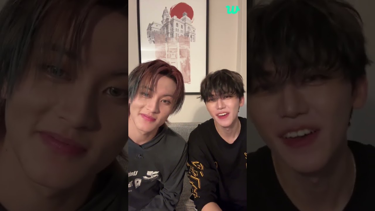 Mark and Jaemin weverse live 240918