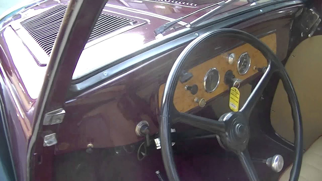Simca 5 cinq 1939 fully restored in very good condition-VIDEO- www.ERclassics.com