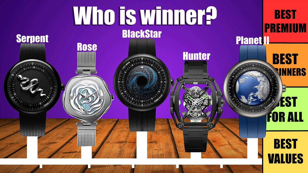 Top CIGA Design Watches Reviewed: Which One Is the Best?