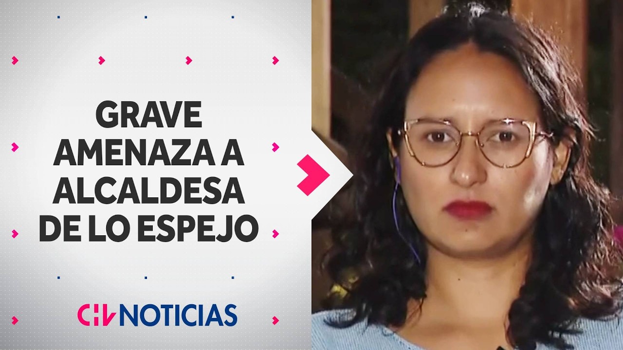 Alcaldesa de Lo Espejo habla tras amenazas de narcotraficantes: 