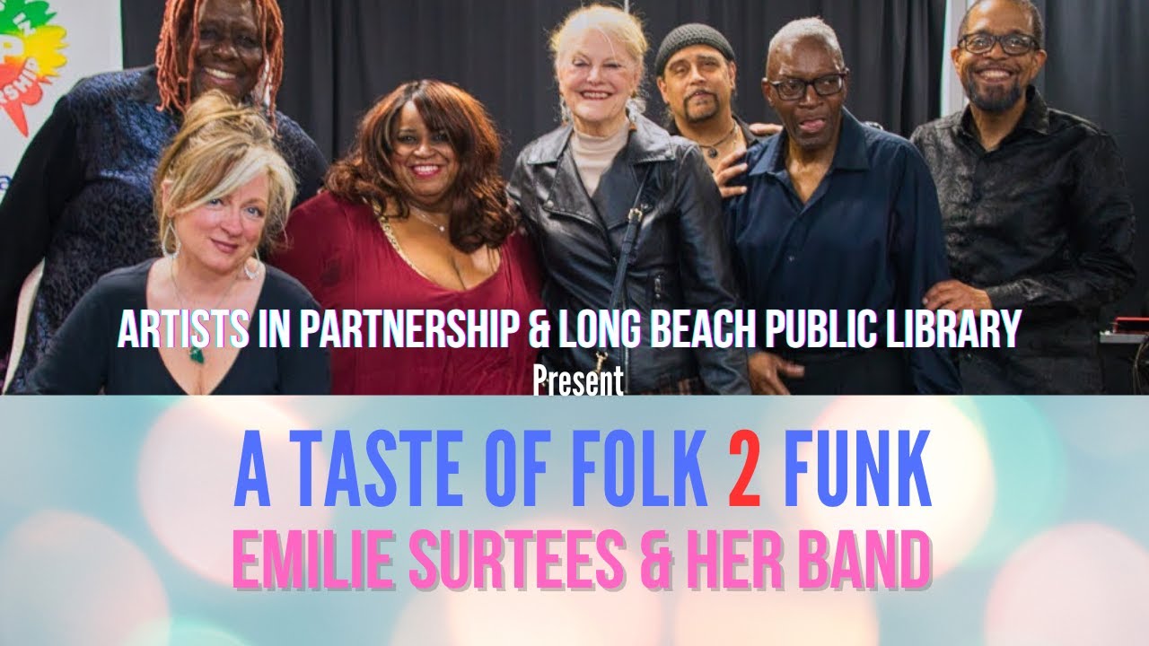 Lady Marmalade sung by  Emilie Surtees At The Folk 2 Funk Concert At The Long Beach Library