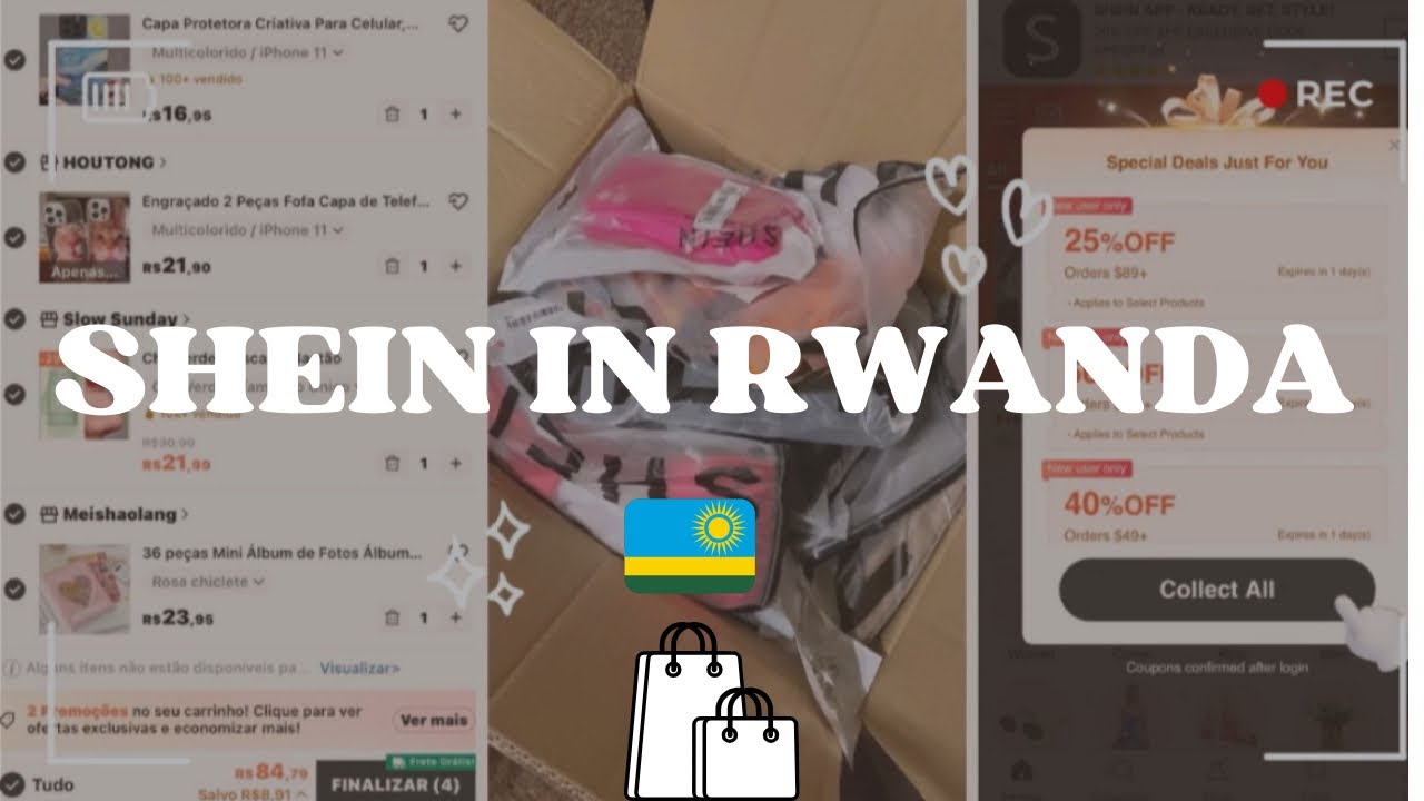 HOW TO ORDER 🛍️ FROM SHEIN IN RWANDA 🇷🇼 : Shipping, Taxes and Delivery explained