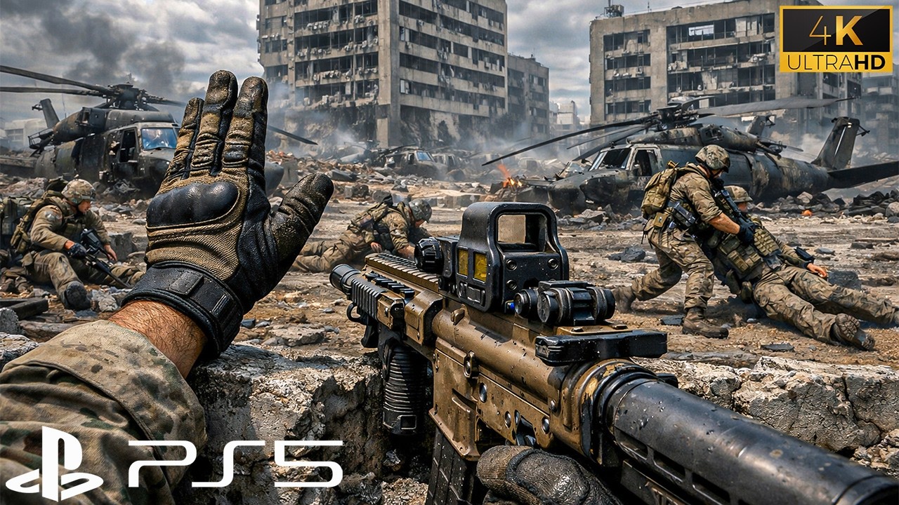 40 Thousand US Army Lost in IRAN War | Call of Duty Ultra Immersive 4K60FPS Gameplay