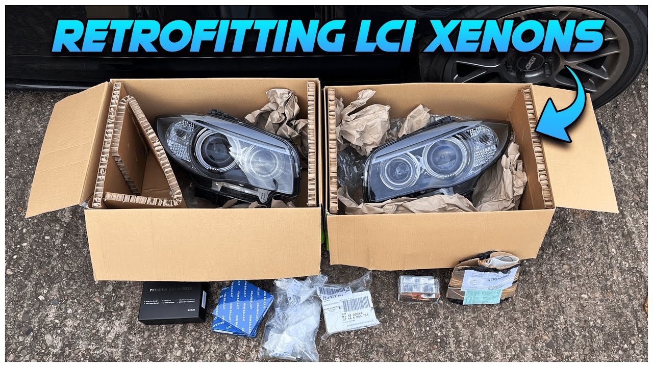 LCI Xenon Retrofit In My E82 135i!