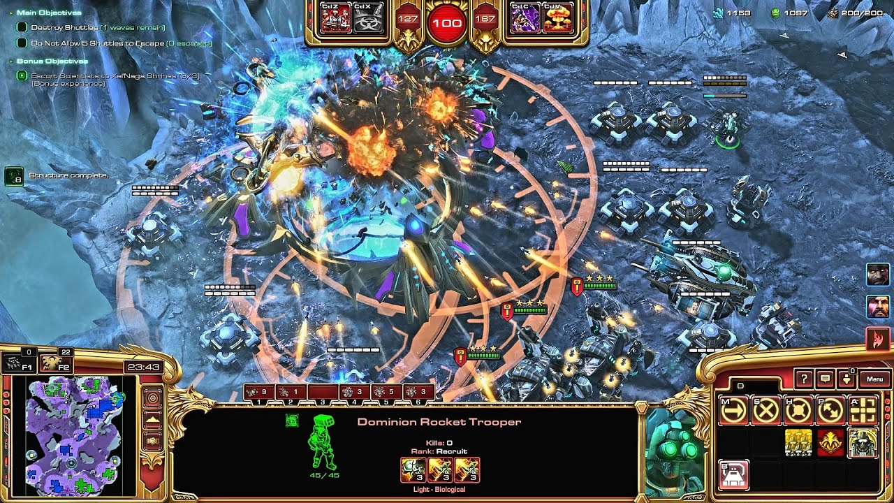 SC2 Co-Op Void Launch, Arcturus Mengsk Play [Prestige : Merchant of Death] #2
