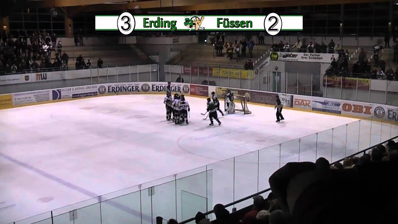Gladiators TV 2011/2012 - Oberliga Süd - 15.01.2012 - Erding Gladiators vs. Füssen Leopards