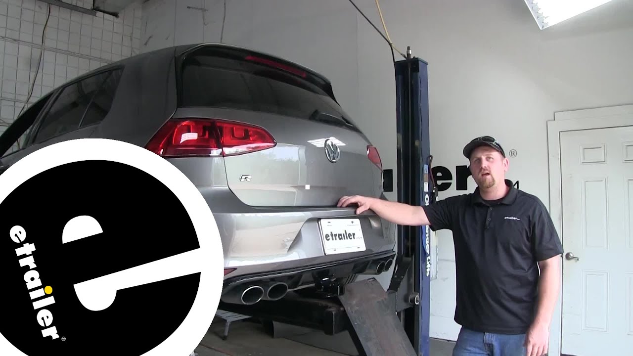 etrailer | Installation: Curt Trailer Hitch Receiver on a 2016 Volkswagen Golf