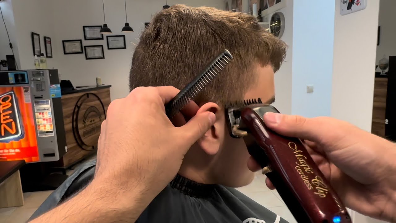 ASMR + Haarschnitt + Barbershop