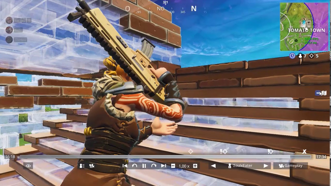 Fortnite , Build VS roquette :')