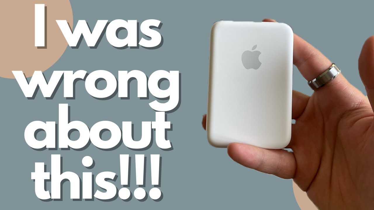 Apple Magsafe Battery Pack Review- I was wrong about it!