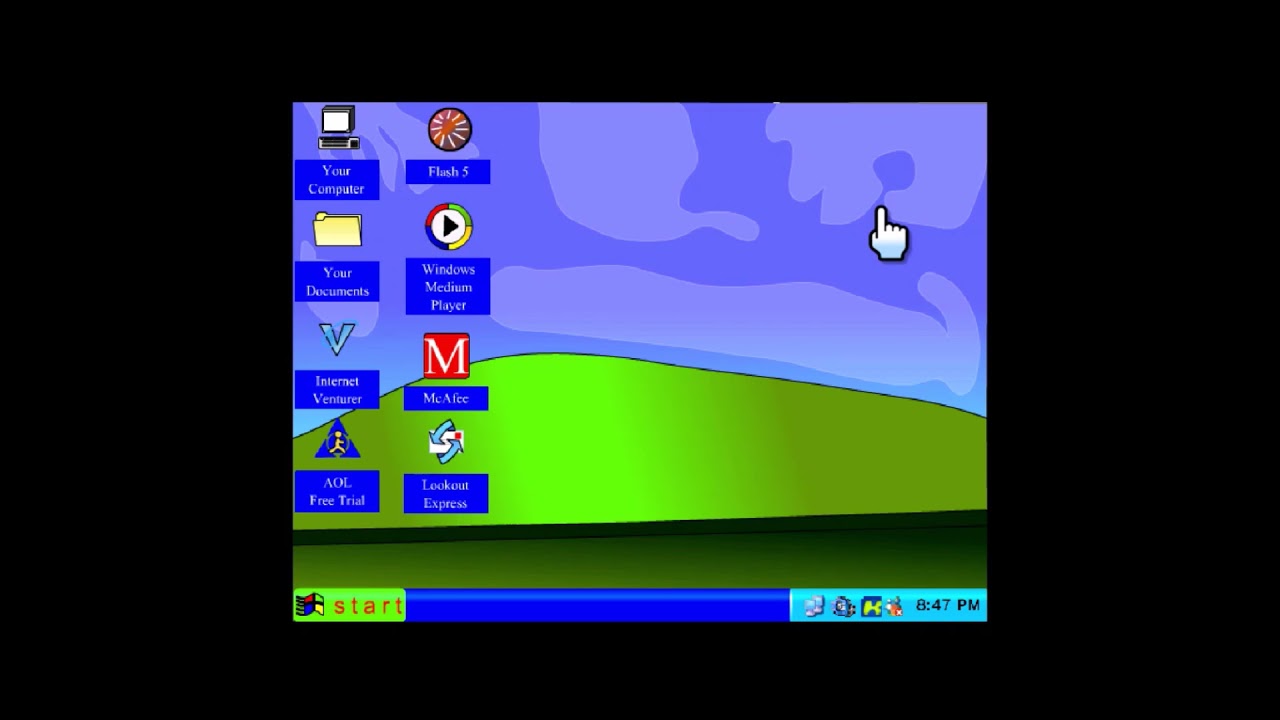 Windows XP Version 19.914 on Wii (Dolphin Emulator)