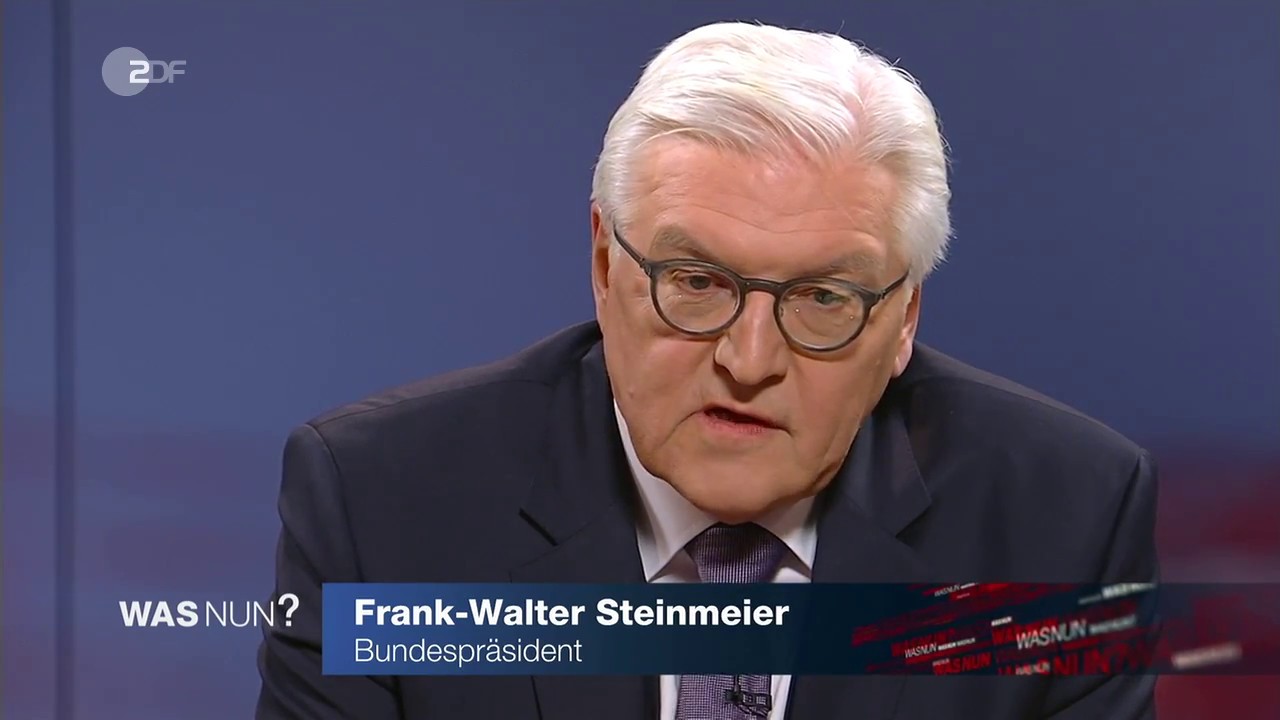 Was nun, Herr Bundespr&auml;sident ?  Fragen an das neue Staatsoberhaupt