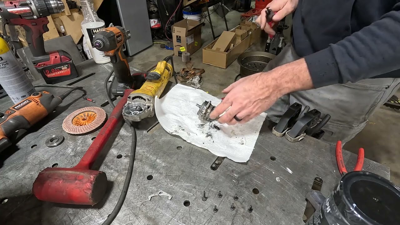 dewalt Grinder maintance