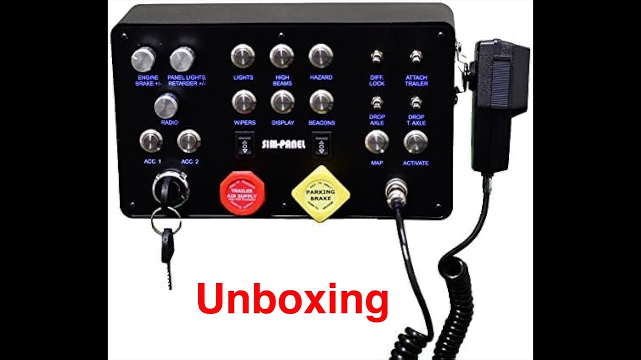 Sim Panel Unboxing Video