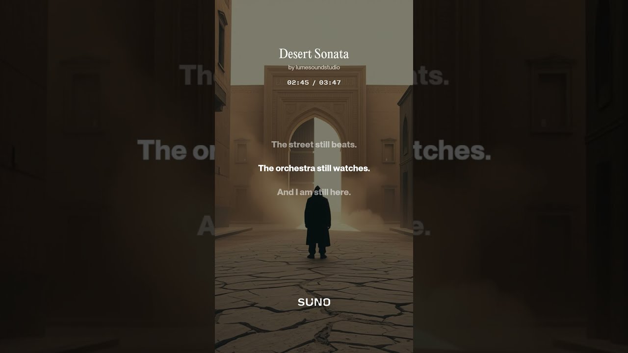 DESERT SONATA — Arabic Sha‘abi × Classical Fusion | LumeSound Studio