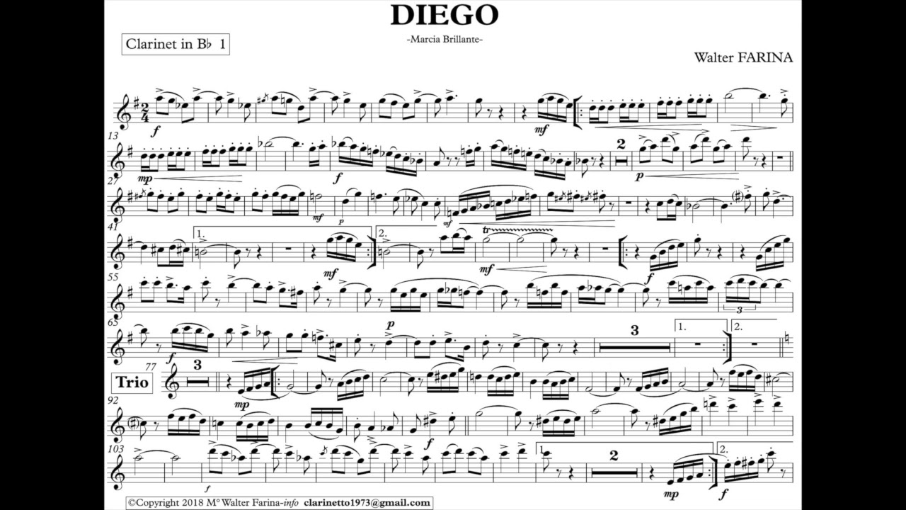 “DIEGO”  Marcia Brillante by Walter Farina