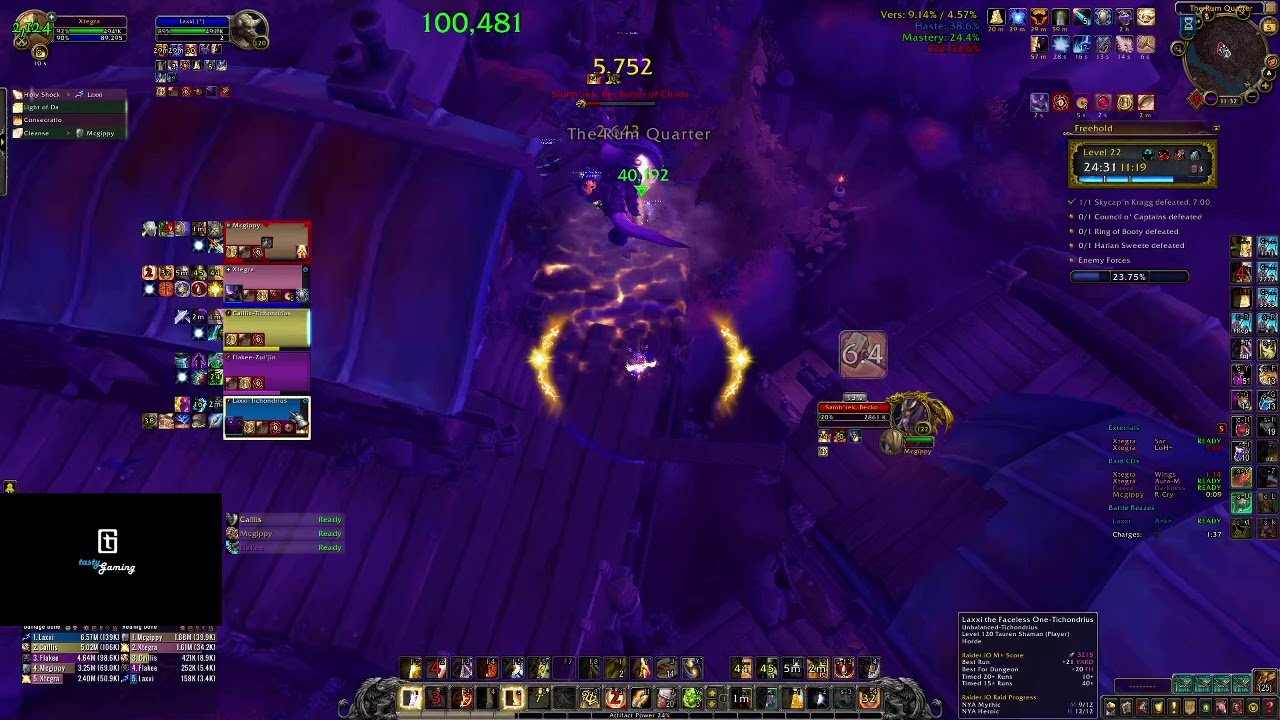 +22 Freehold - Holy Paladin M+