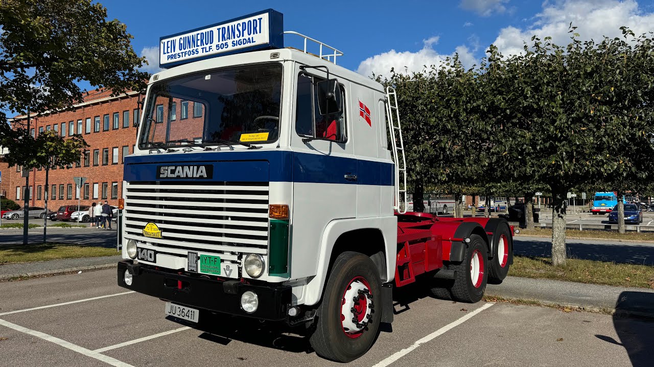 1972 Scania LBS 140 Super - Exterior, Interior & Sound