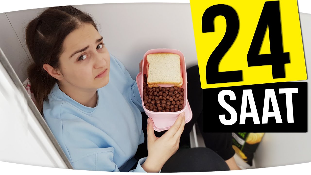 24 SAAT MİNİCİK GARDIROPTA YAŞAMAK!! Fenomen Tv