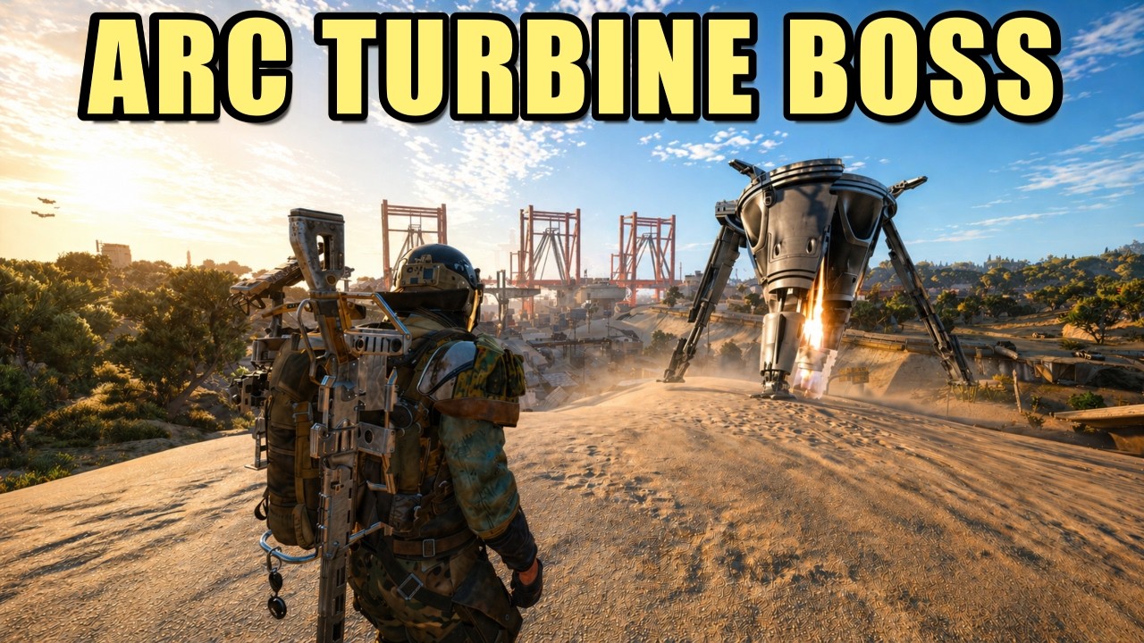 Соло против нового босса Arc Turbine в ARC Raiders