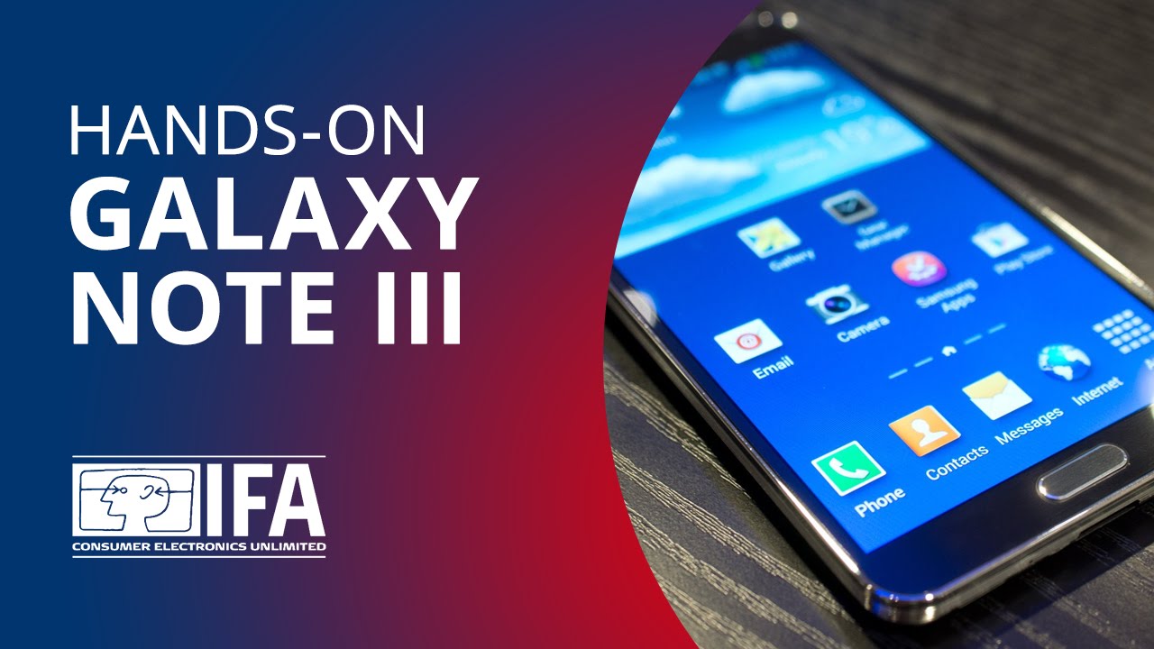 Testamos o novo Galaxy Note III [Hands-on | IFA 2013]