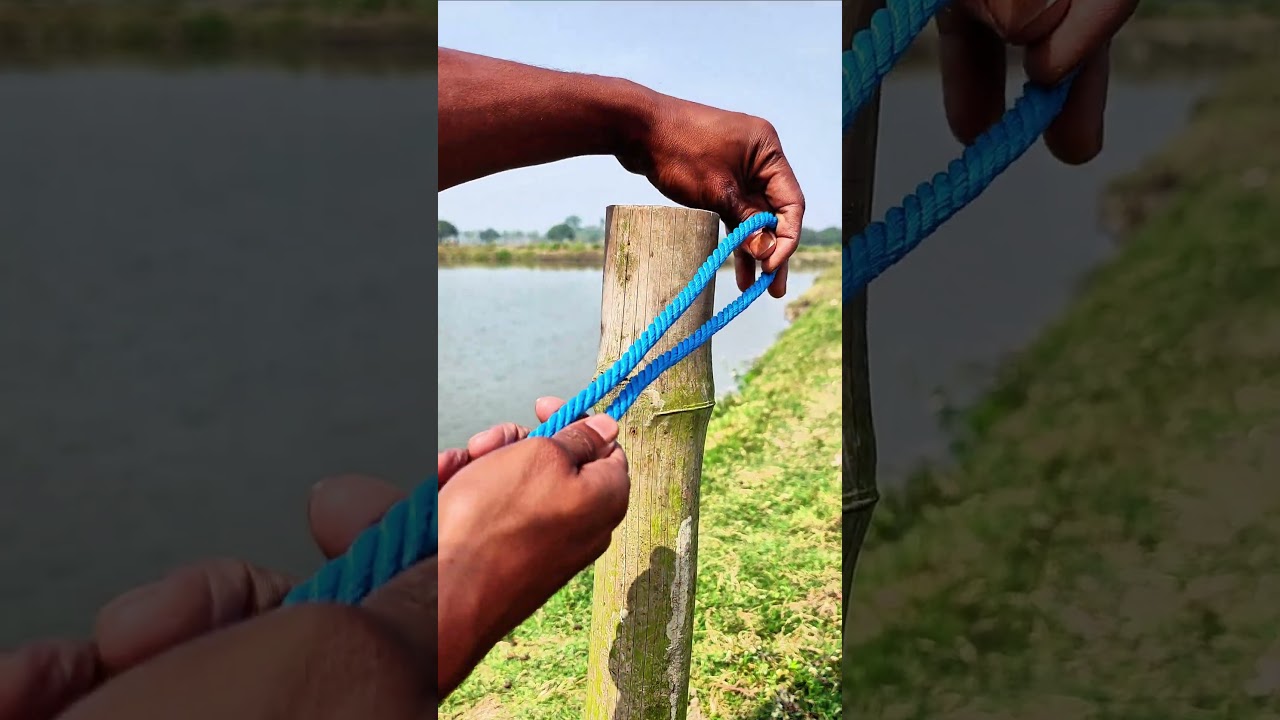 Amazing handicrafts rope knot