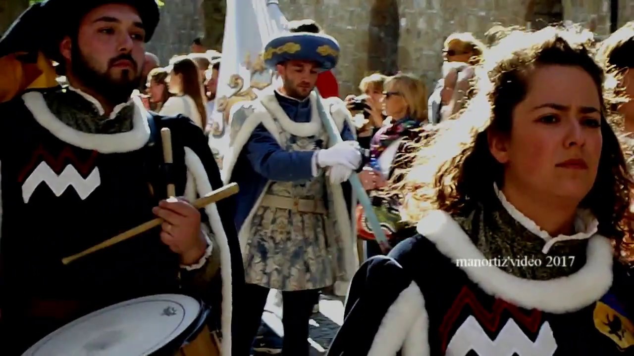 Acquapendente, Pugnaloni 2017, Corteo Storico  prima della Processione manortiz