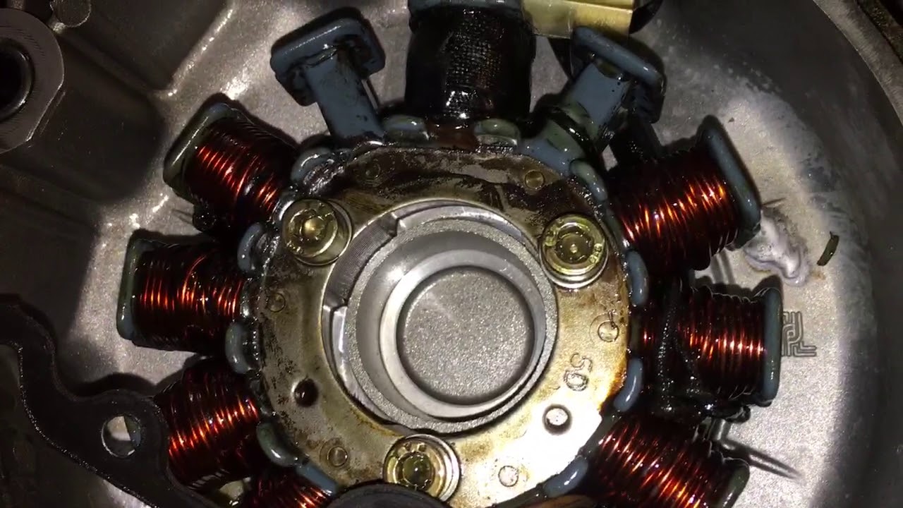 2006 Husqvarna TE610 Left Side Case Removal