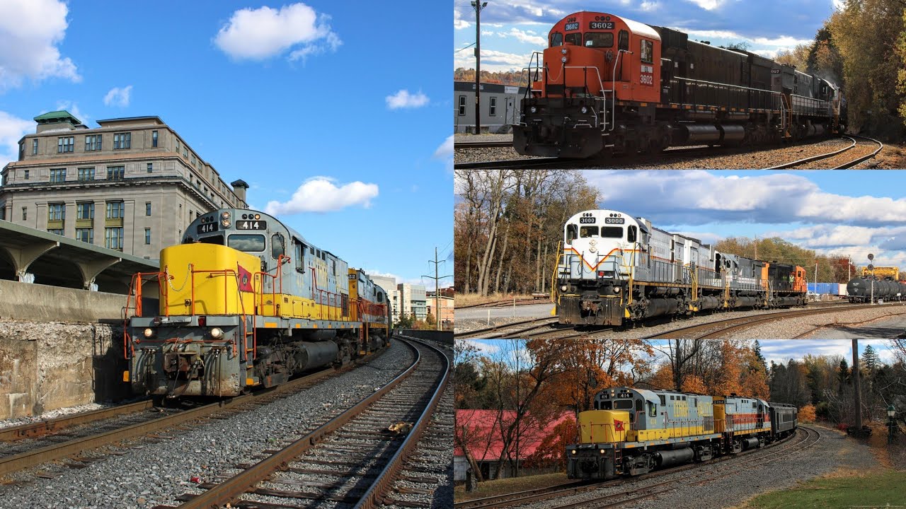 Chasing the Steamtown Excursion plus DL3 at Taylor yard!