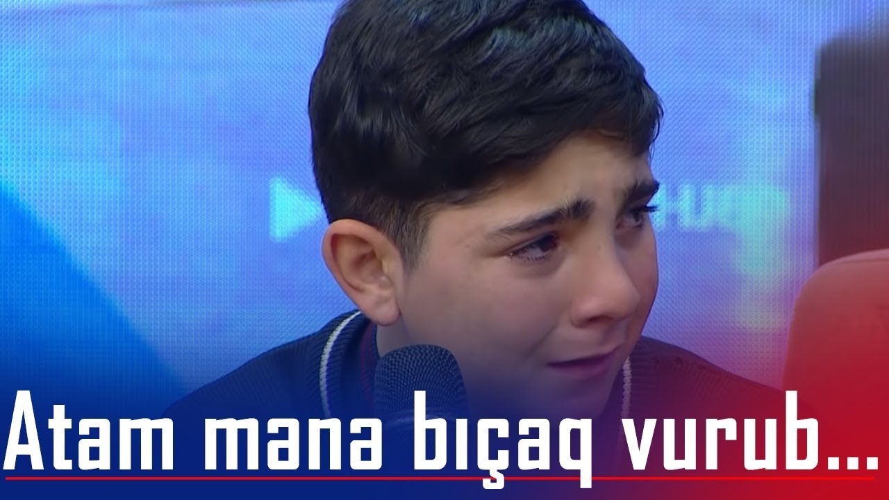 10 yaşlı Ruslan: Atam mənə bıçaq vurub (BizimləSən)