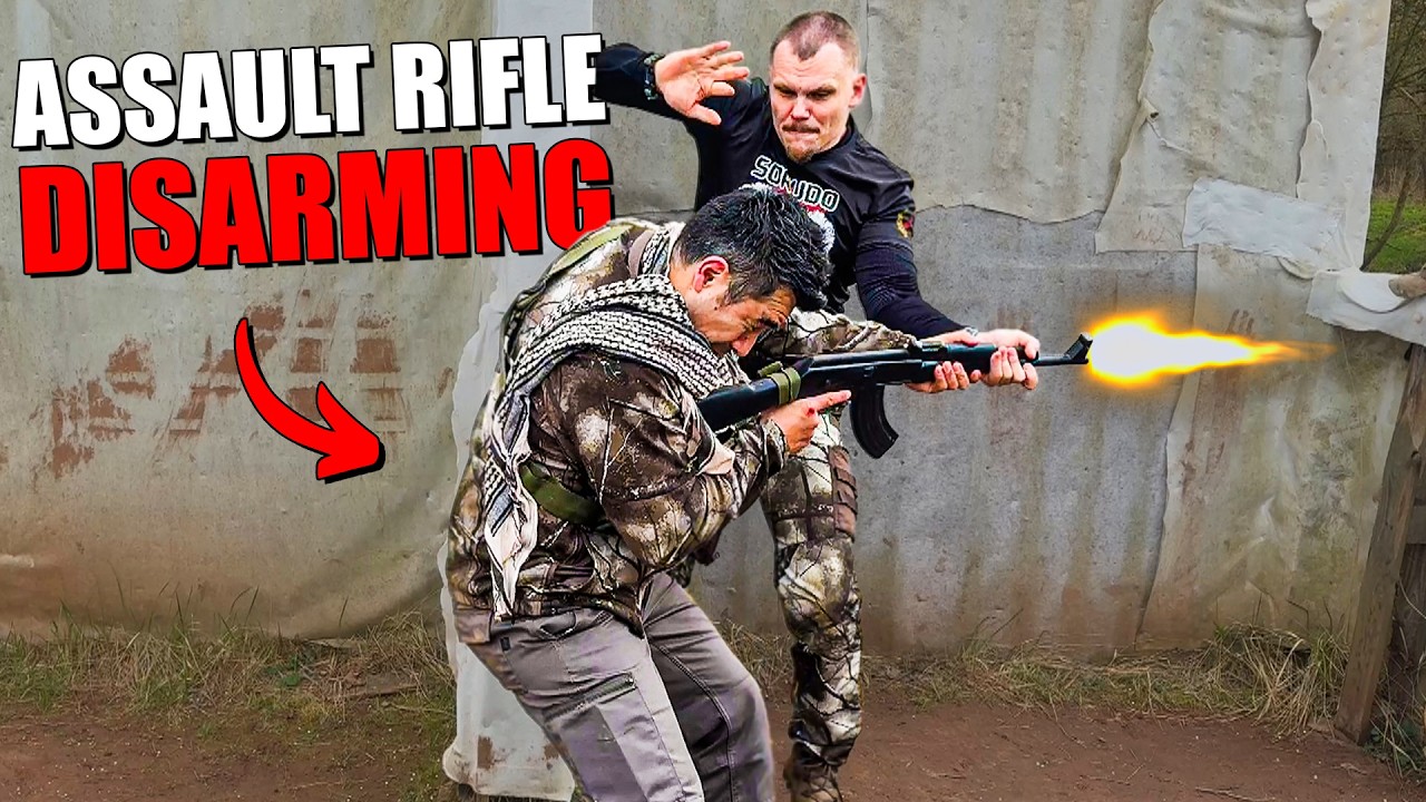 How To Disarm ASSAULT RIFLE Without Getting Shot
