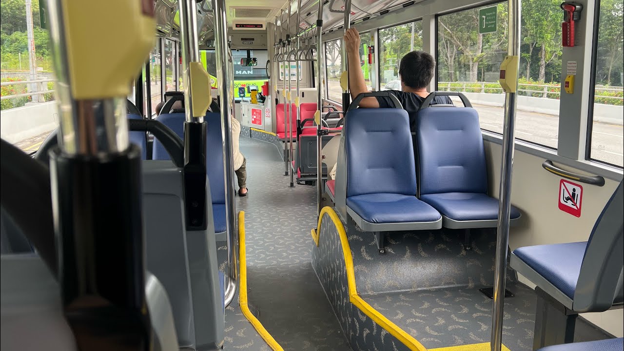 SMB3091C on Service 858 - Tower Transit MAN A22 Euro V Batch 2 (Part 2, Yishun Ave 2 sector)