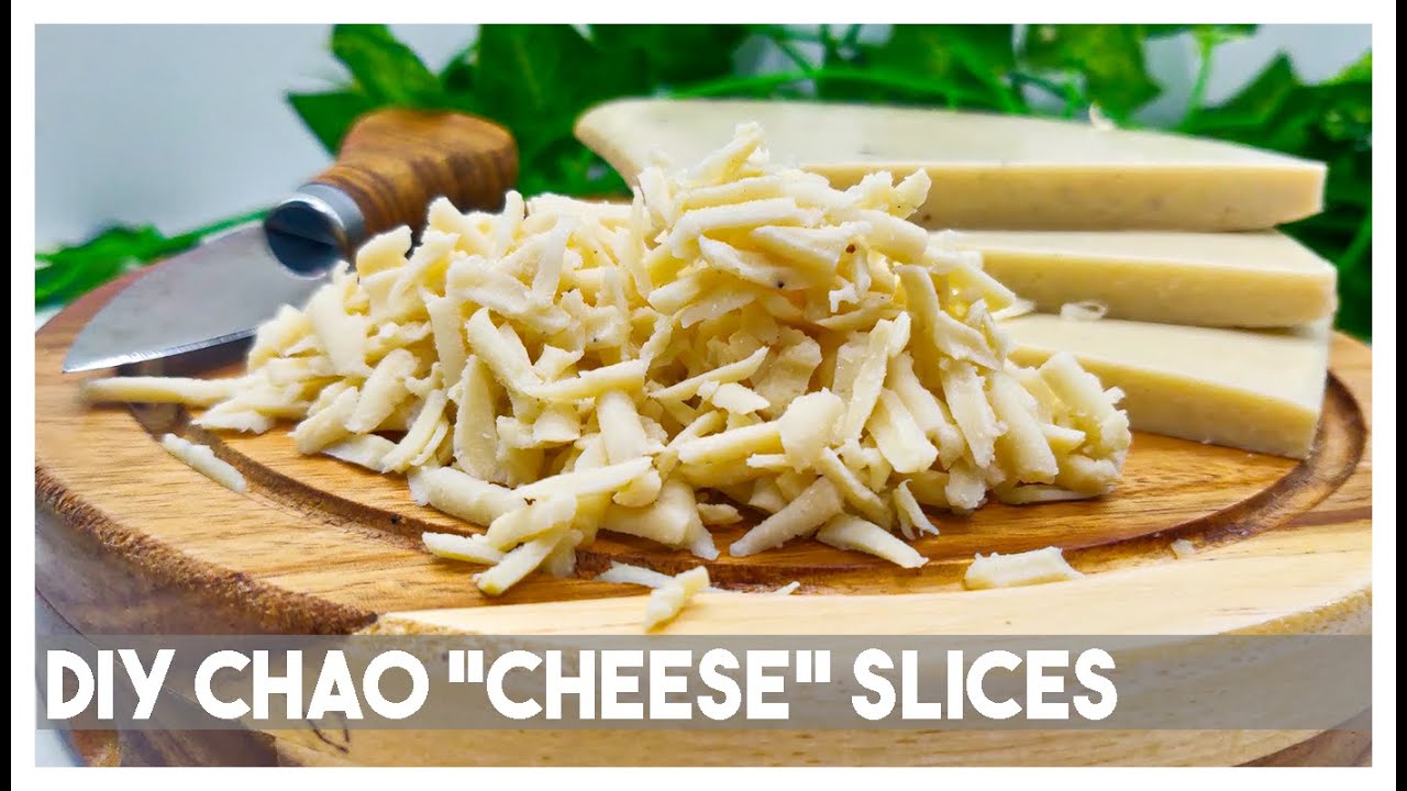 Easy Vegan Chao Cheese recipe /DIY dairy free provolone cheese