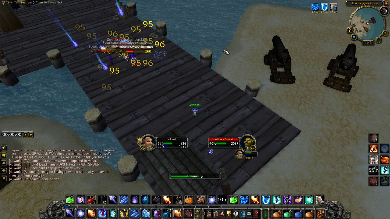 JokerdTV - Racing to first 60 - WoW Classic Day 3