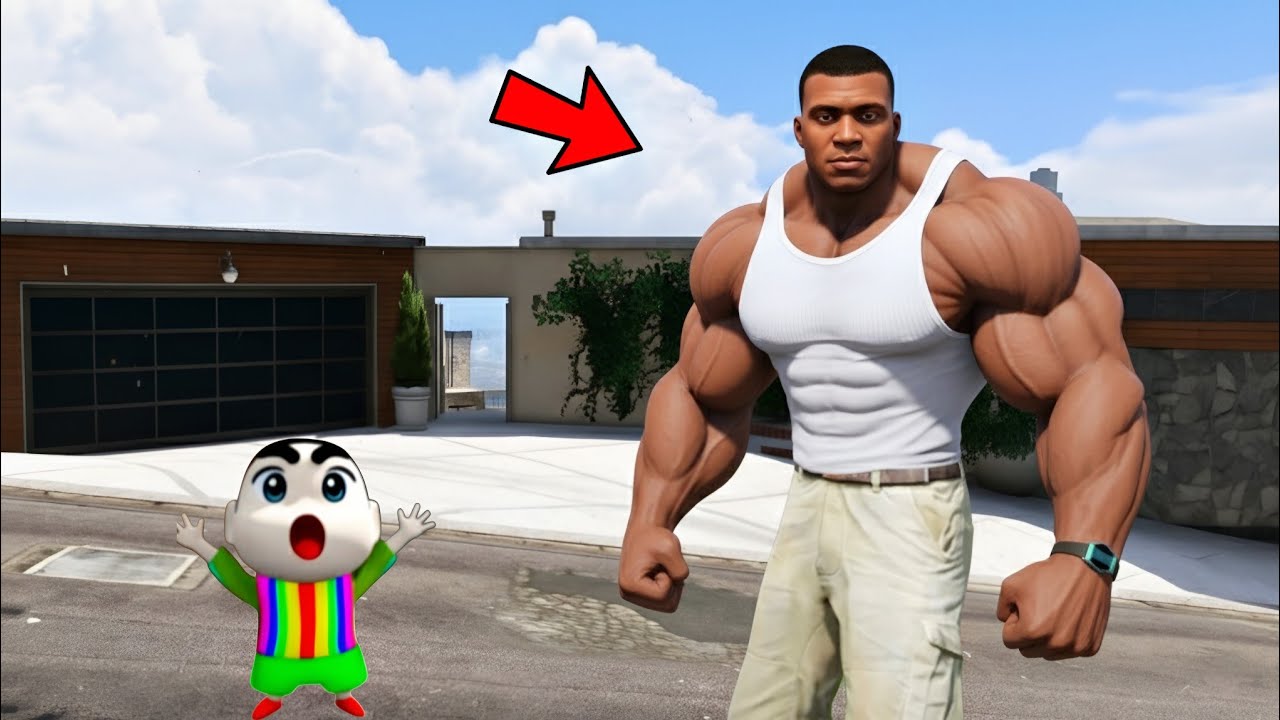 FRANKLIN BECOME STRONGEST FRANKLIN TO FIGHT WITH BIGGEST BODYBUILDER IN GTA 5