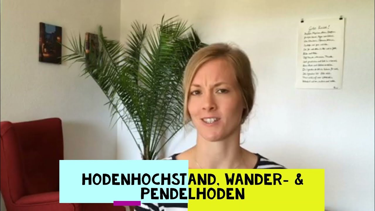 Hodenhochstand, Wander- und Pendelhoden