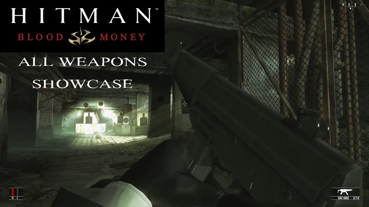Hitman: Blood Money | All Weapons Showcase [FPP]