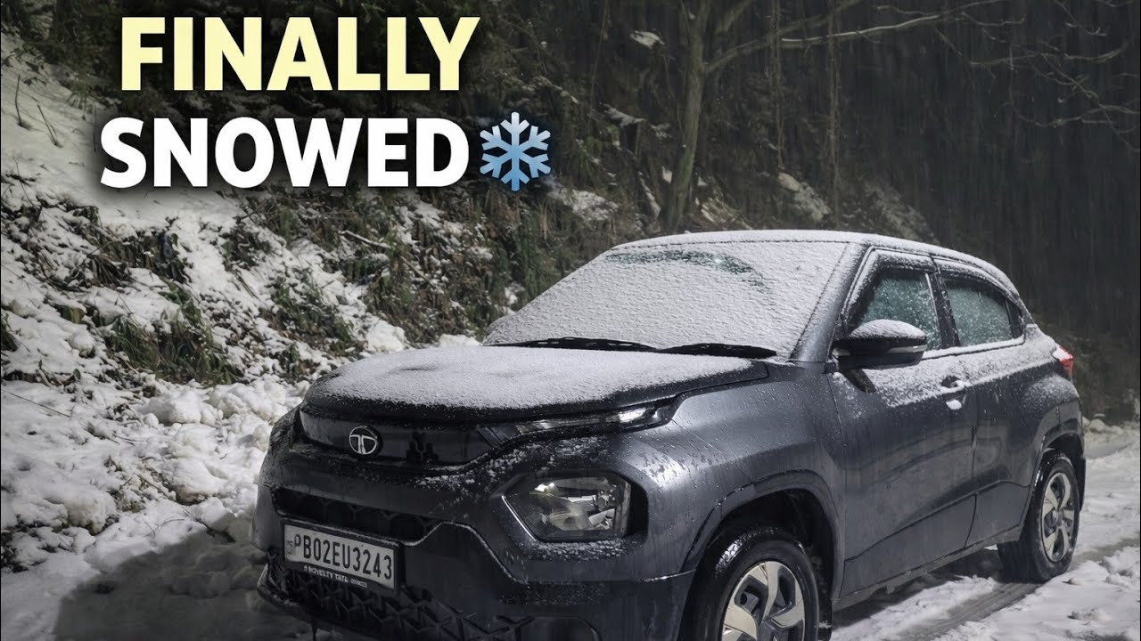 Finally Snowed in Shimla ❄️ | Amritsar to Shimla Road Trip