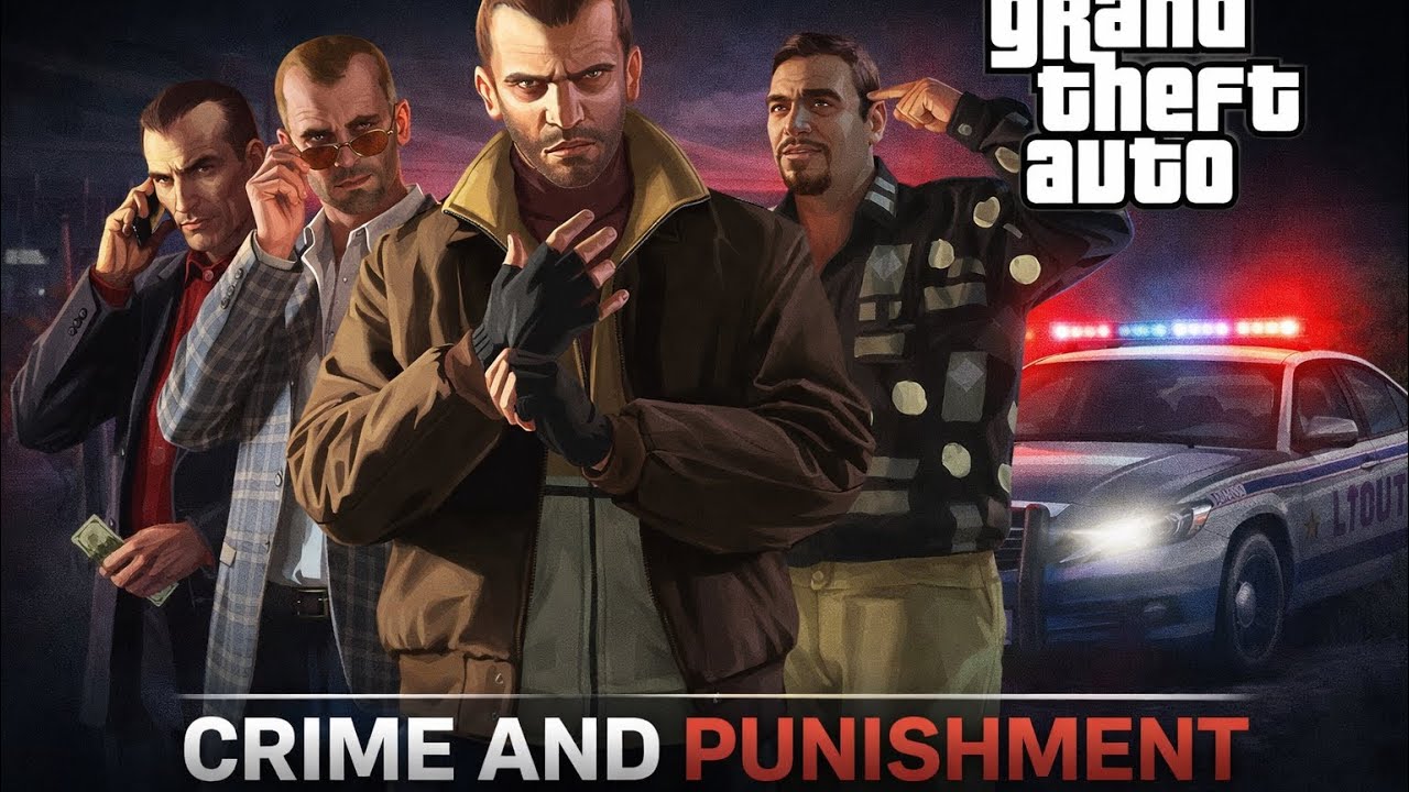 Crime And Punishment || GTA 4 || 2026 #crime #punishment #police #check 